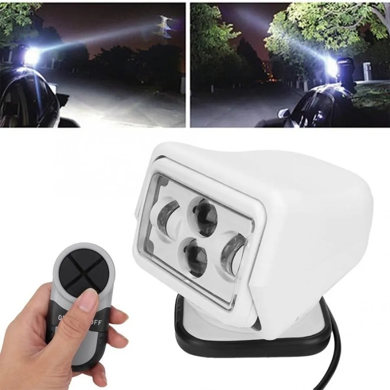 LED Search Light,60W 12V24V Re - огляд і ціна Outdoor Lighting Remote Control
