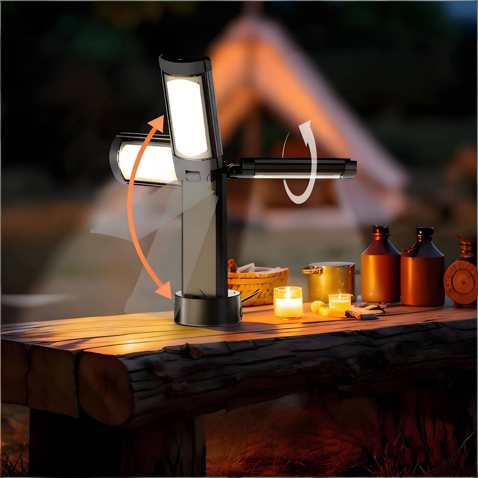 Telescopic Tent Lamp Adjustabl - огляд і ціна Outdoor Lighting For Camping