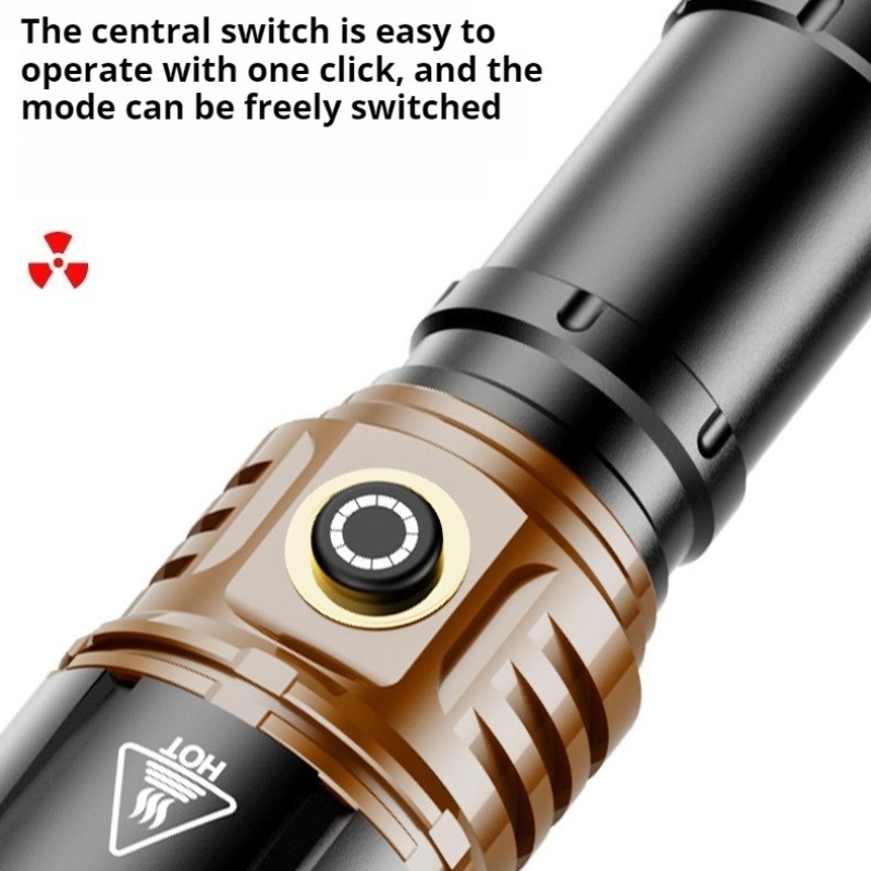 Strong Light High Power LED Fl - огляд і ціна Outdoor Lighting For Camping