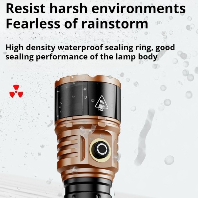 Strong Light High Power LED Fl - огляд і ціна Outdoor Lighting For Camping