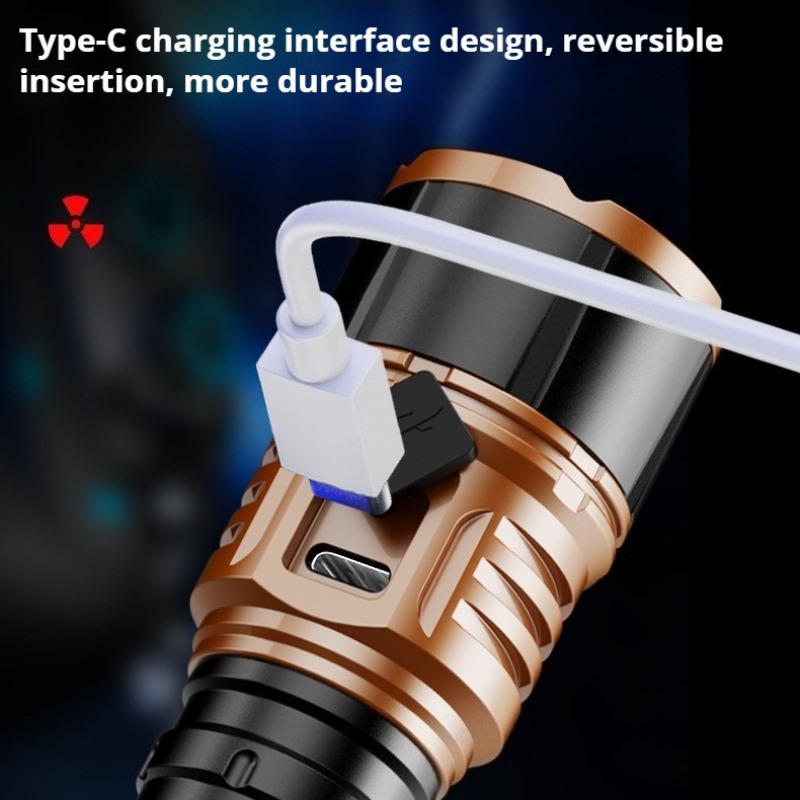Strong Light High Power LED Fl - огляд і ціна Outdoor Lighting For Camping