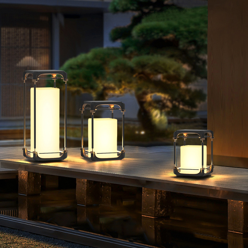 Luminous Floor Lamp Courtyard  - огляд і ціна Outdoor Lighting Solar