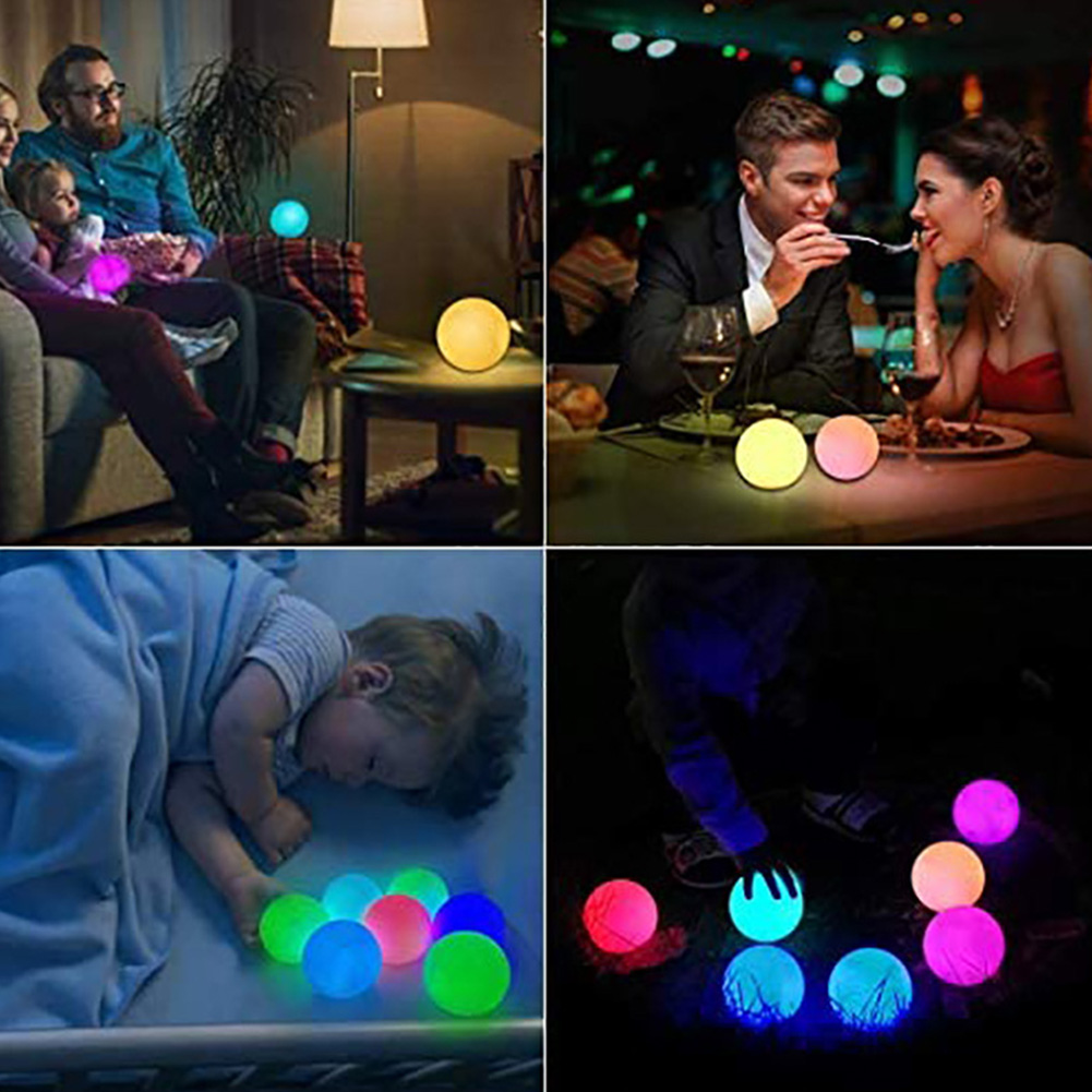 LED Glowing Ball Night Light R - огляд і ціна Outdoor Lighting Around Pool