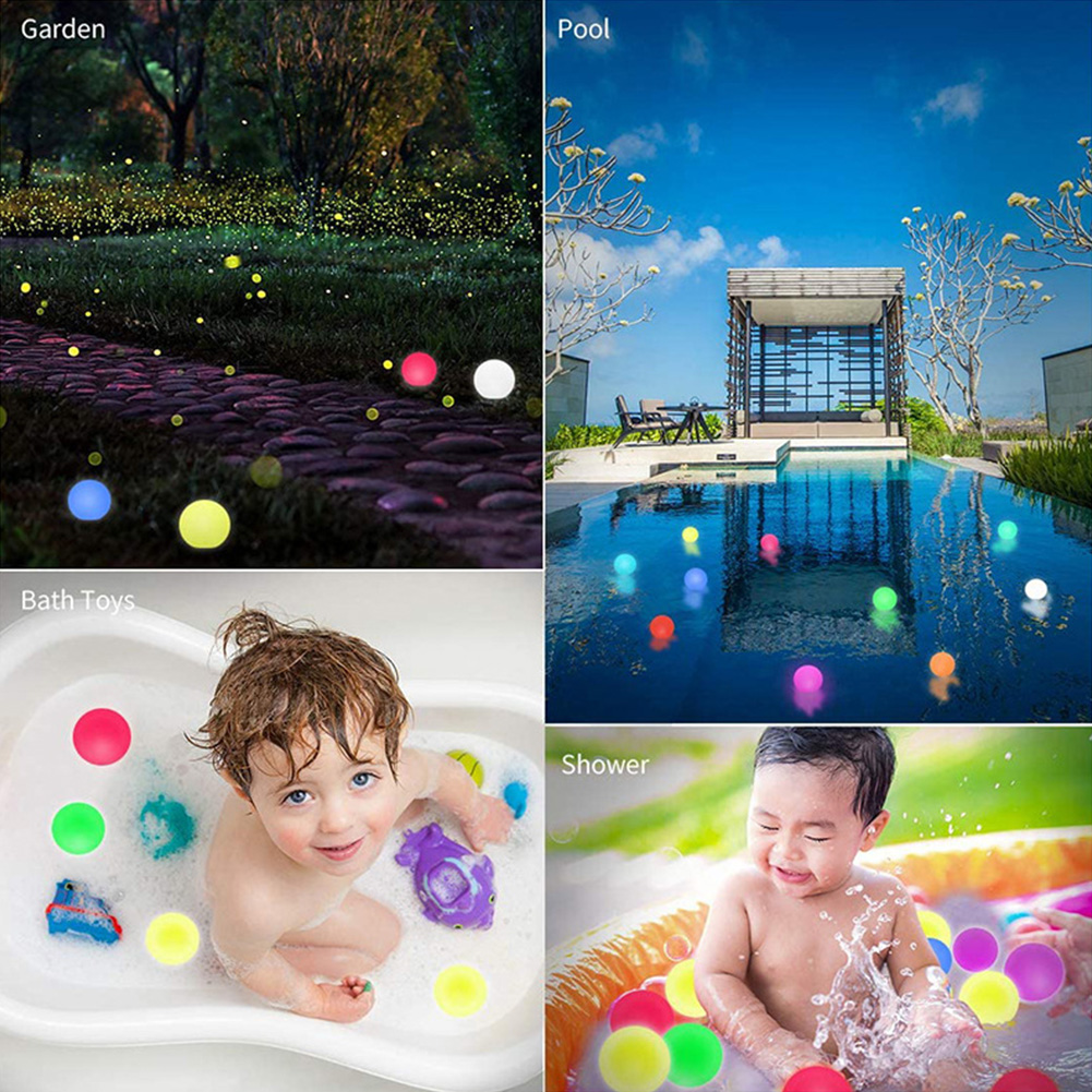 LED Glowing Ball Night Light R - огляд і ціна Outdoor Lighting Around Pool