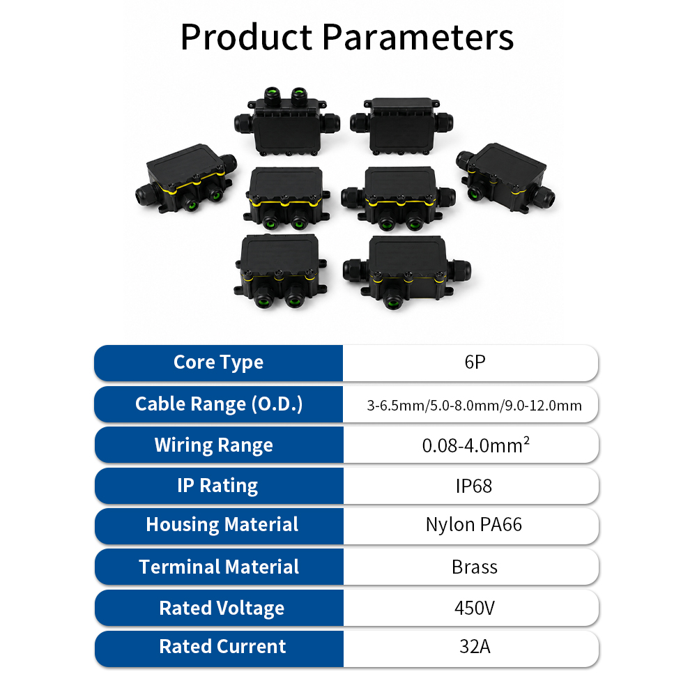 IP68 Waterproof Junction Box 2 - огляд і ціна Outdoor Lighting Junction Box