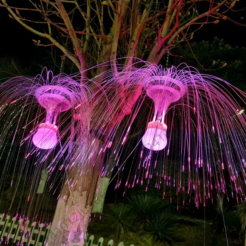 Double-layer Fiber Optic Jelly - огляд і ціна Outdoor Lighting Jellyfish