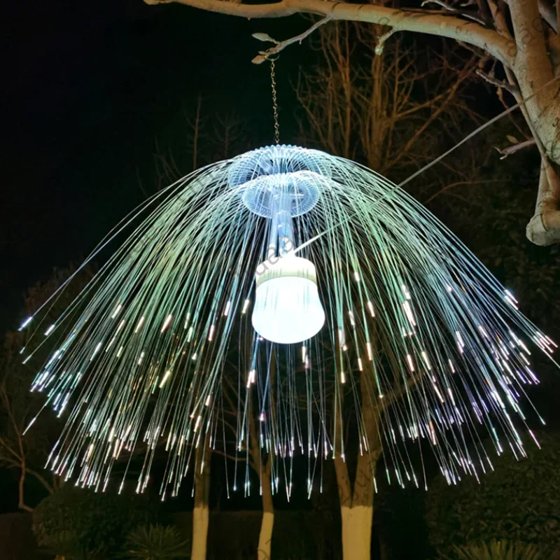 Double-layer Fiber Optic Jelly - огляд і ціна Outdoor Lighting Jellyfish