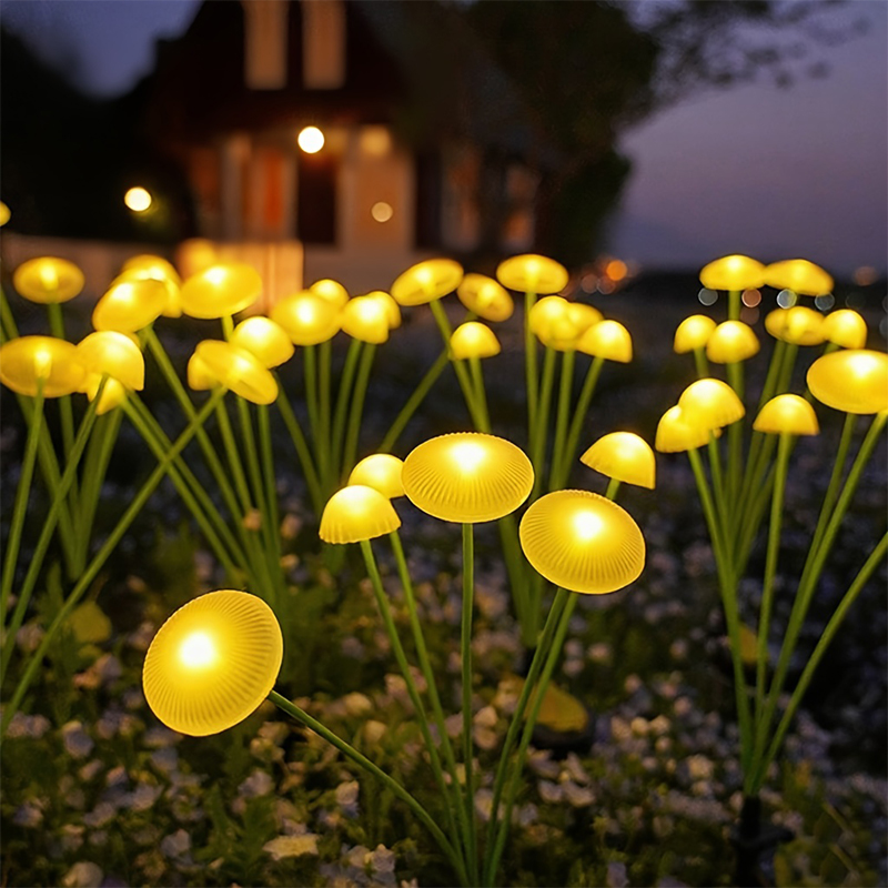 Outdoor LED Solar Mushroom Lig - огляд і ціна Outdoor Lighting Jellyfish