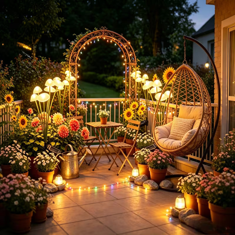 Outdoor LED Solar Mushroom Lig - огляд і ціна Outdoor Lighting Jellyfish