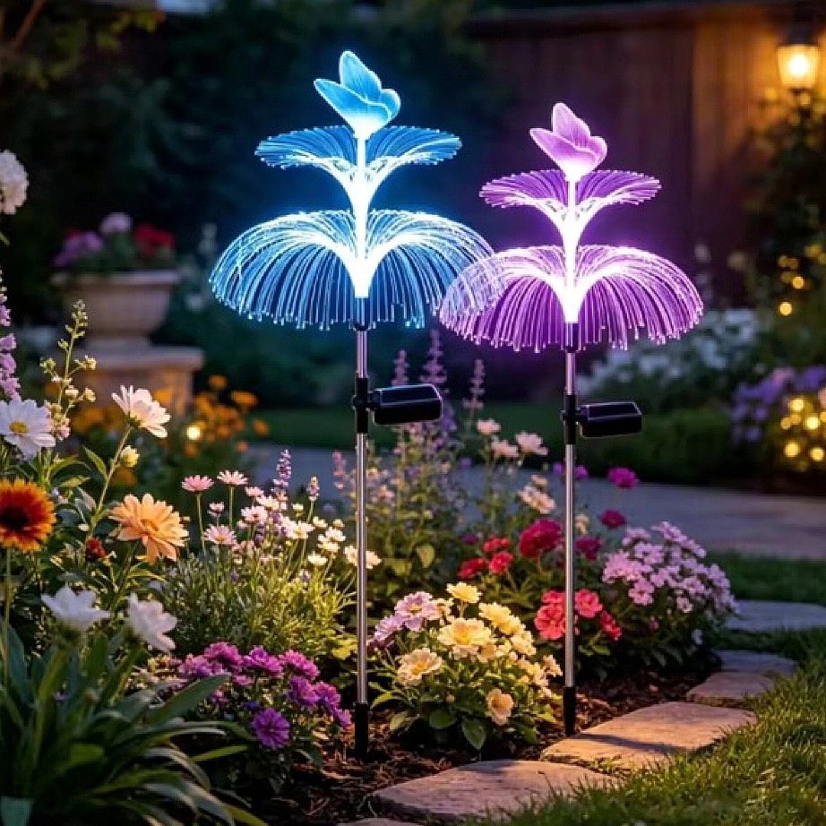 2pcs Solar Powered Jellyfish G - огляд і ціна Outdoor Lighting Jellyfish