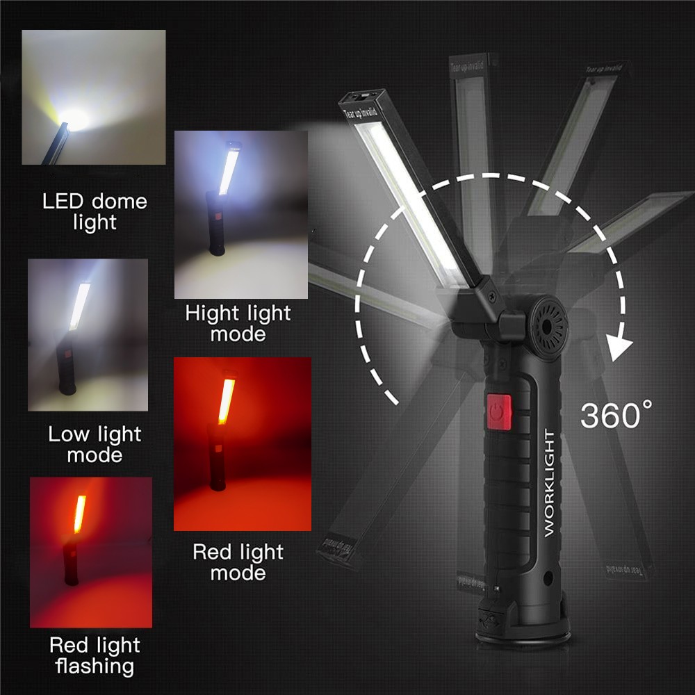 New Portable COB LED Flashligh - огляд і ціна Outdoor Lighting For Camping