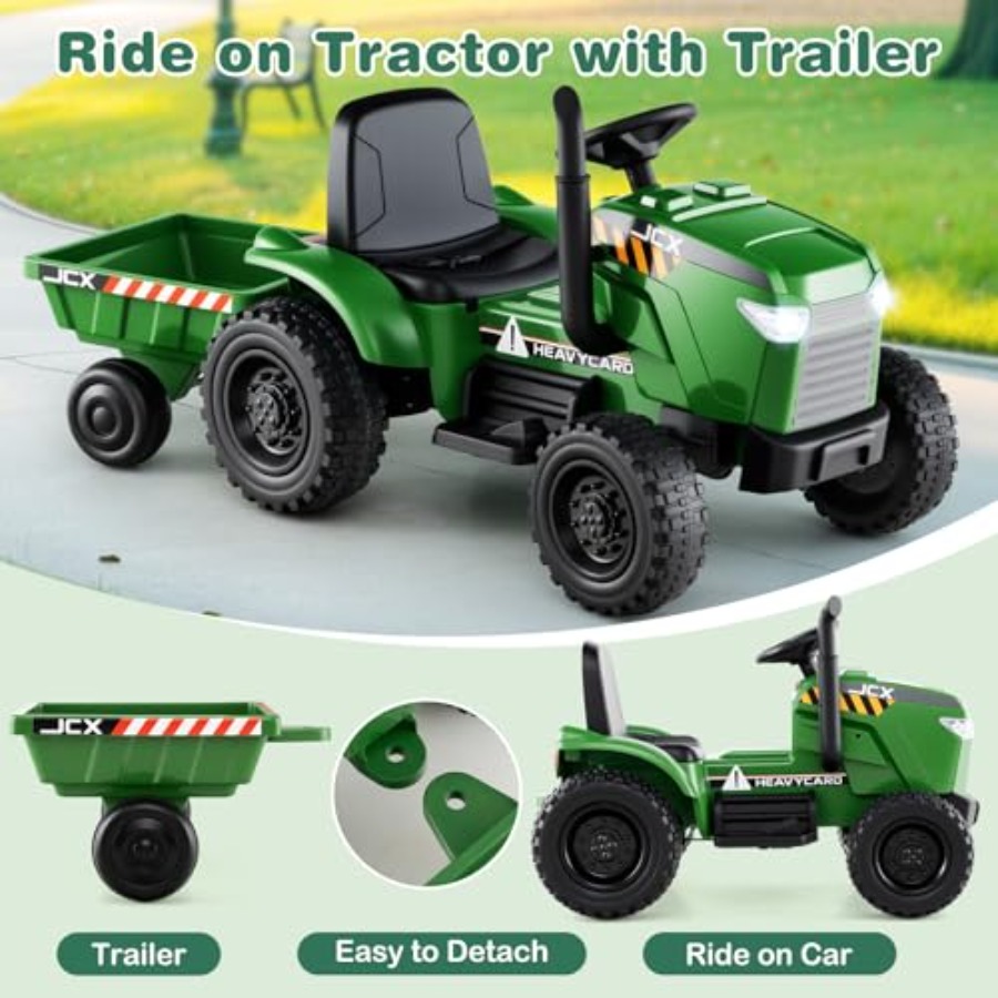 Ride on Tractor with Trailer f - огляд і ціна Outdoor Lighting Remote Control