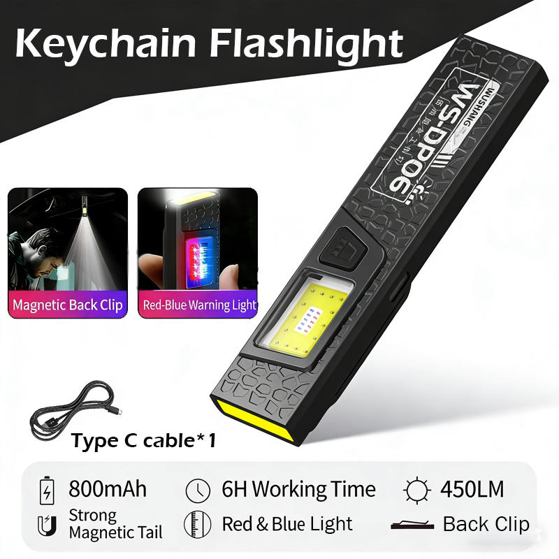 LED COB Flashlight Type C Rech - огляд і ціна Led Flood Light