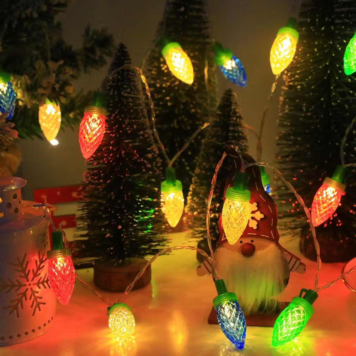 Christmas Lights,Multicolor Vi - огляд і ціна Xmas Outdoor Lighting Decorations